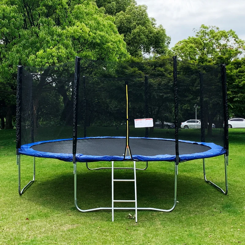 Factory Wholesale Trampoline park Children outdoor 10ft 12ft 14ft 16ft round kids Commercial Large Trampoline sales
