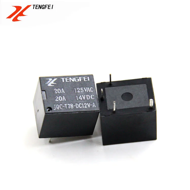 Tengfei Manufacturer Relay T78 12V 4Pin Sealed Relays High Quality