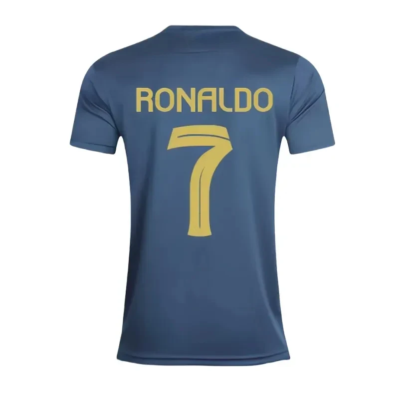 Оптовая продажа футбольные майки Al Nassr FC 2023 2024 домашняя желтая 23-24 CR7 ronzalo mane