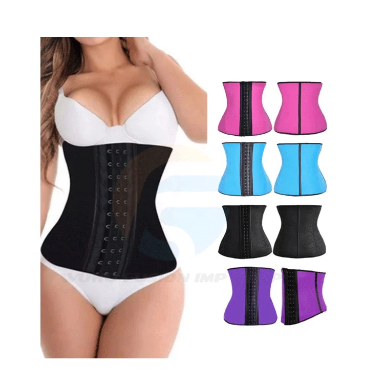 
Неопреновый корсет для тренировки талии с 3 клейкими косточками, корсет с логотипом на заказ, Корректирующее белье для талии, триммер для дам 