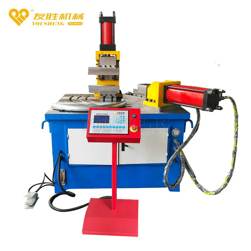 Product manufacturers stainless steel round pipe hydraulic notching machine