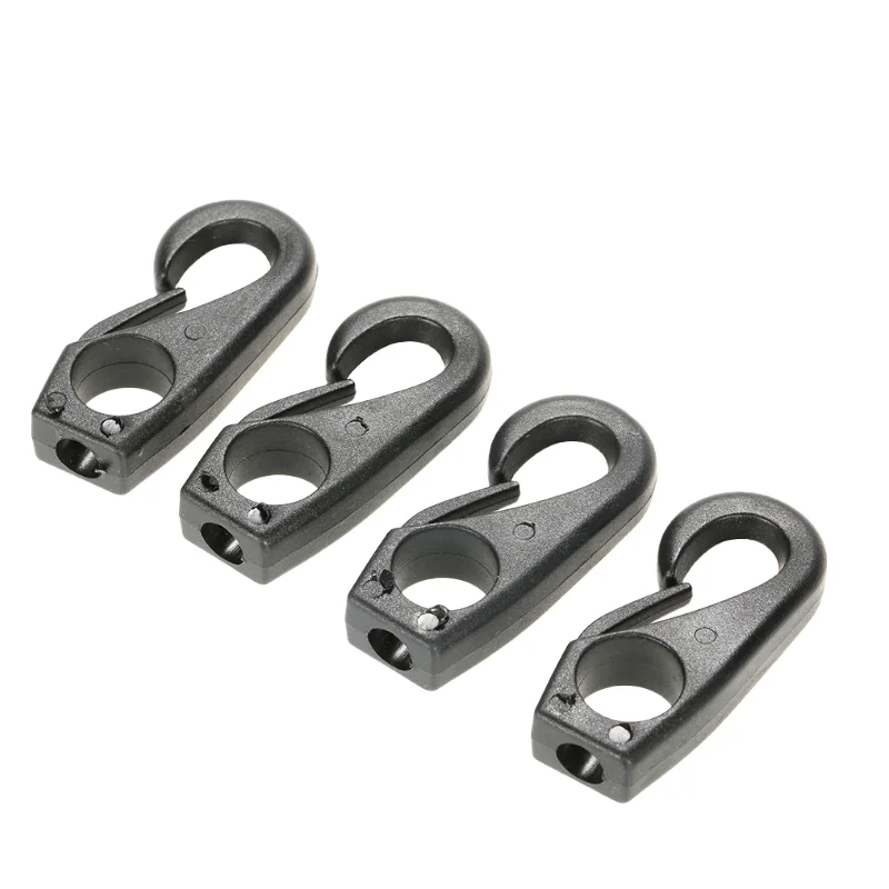 Пластиковая нейлоновая Пряжка амортизирующий шнур зажим крючок для Каяка каноэ веревка