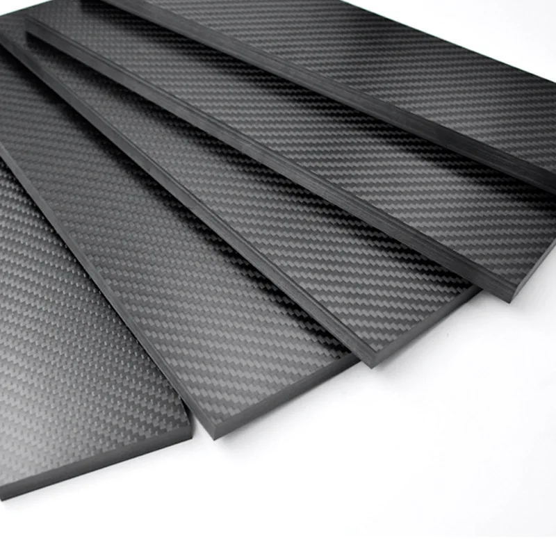 Plain carbon fiber board matte high-strength carbon fiber board carbon fiber products for building use