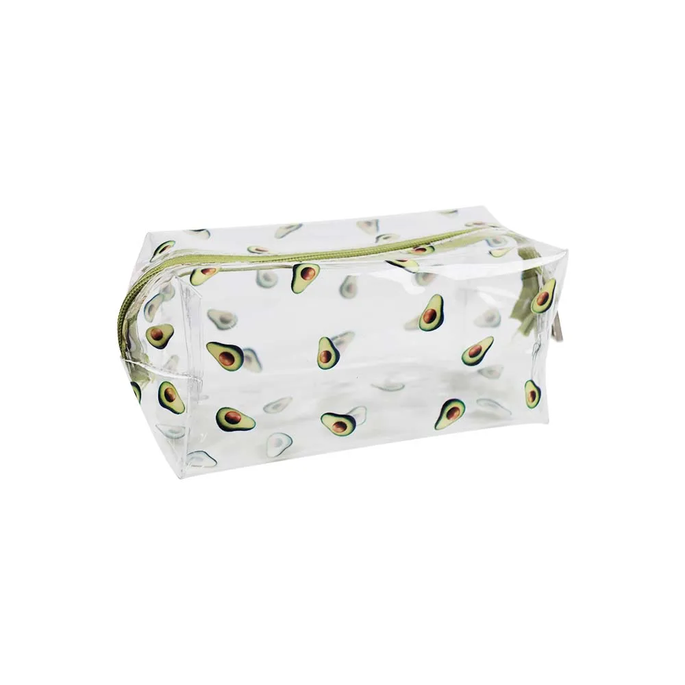 Оптовая продажа под заказ печатная косметичка из полиэстера слайдер ziplock сумка для макияжа