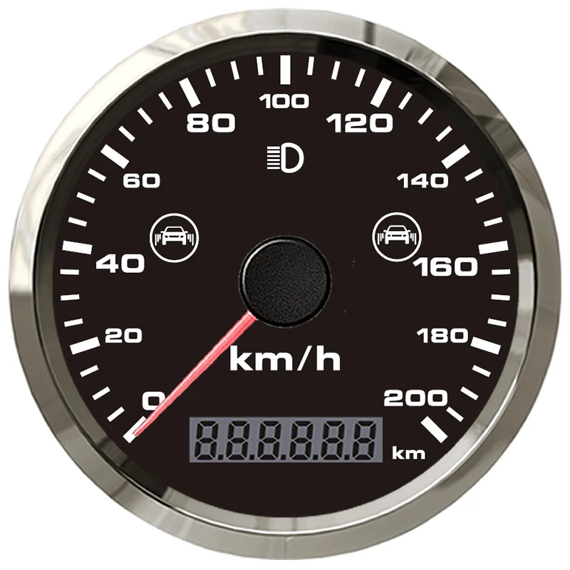 Спидометр Motorcycl с радаром BSD GPS спидометр обнаружение слепых зон сигнал тревоги 200 км/ч миль/ч мотоциклетный