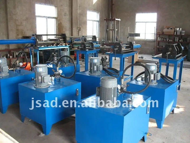 High quality semi-automatic stainless steel bellows hydraulic pressure molding machine