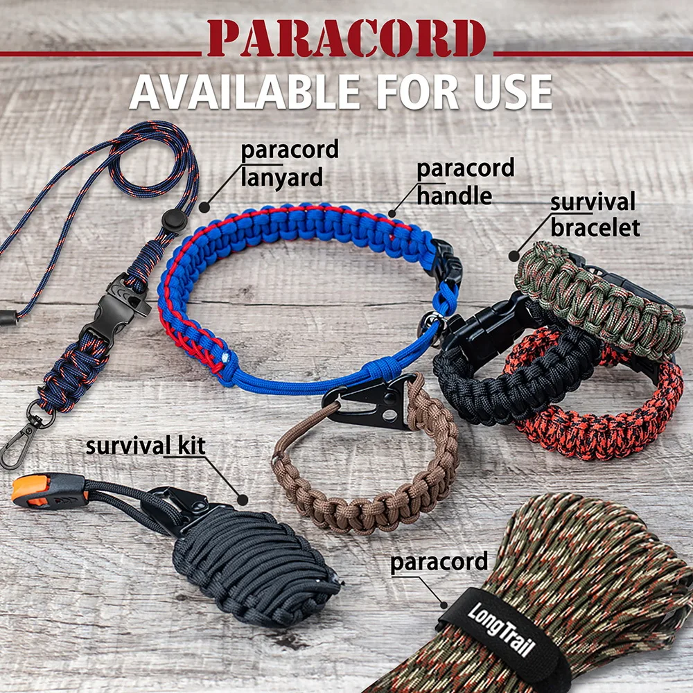 Hot Sale Custom Paracord Charms Paracord Box Paracord For Guns