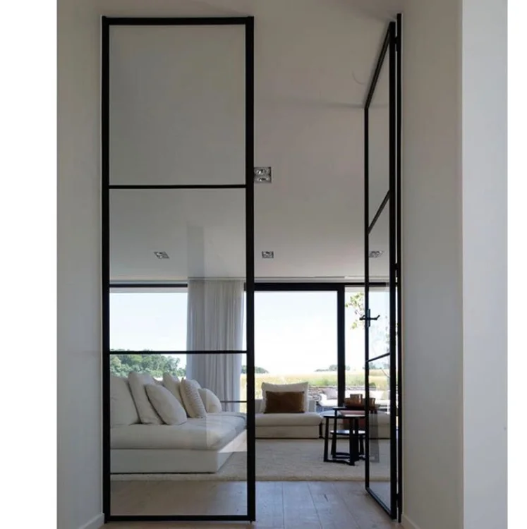 European  modern design windows wrought iron-grill-simple metal customized window grills
