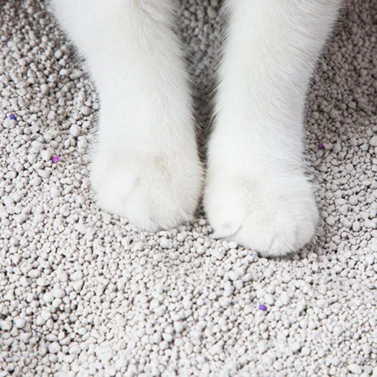 Lemon Flavor Bentonite Cat Litter Fast Clumping Cat Litter Wholesale Manufacturers 10kg