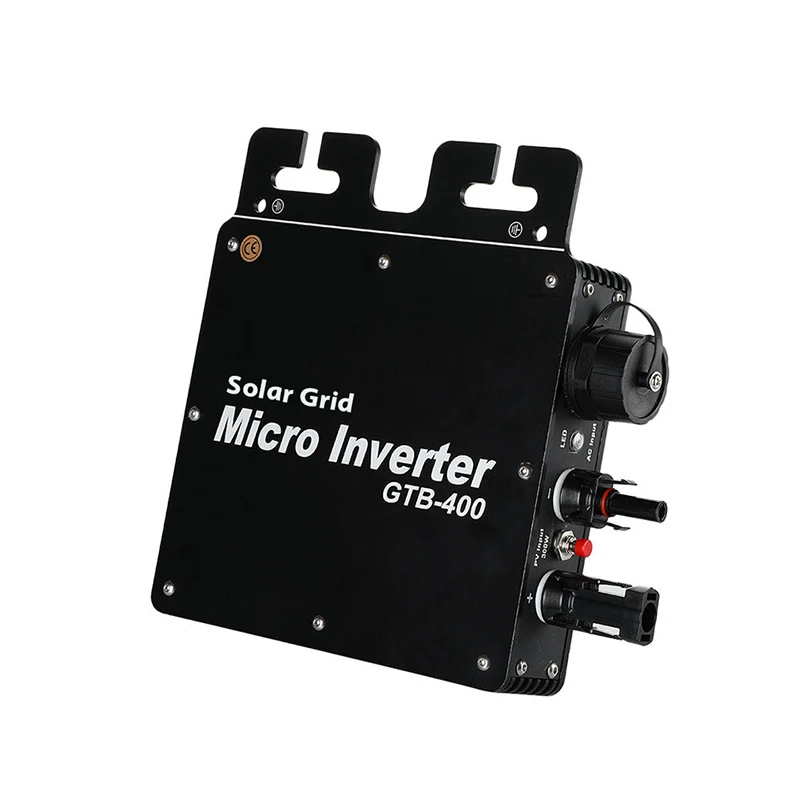 Solar System on Grid Microinverter 220V 400W 600w 800W Smart Stand by WIFI Mobile APP Kit Micro Inverter 500w