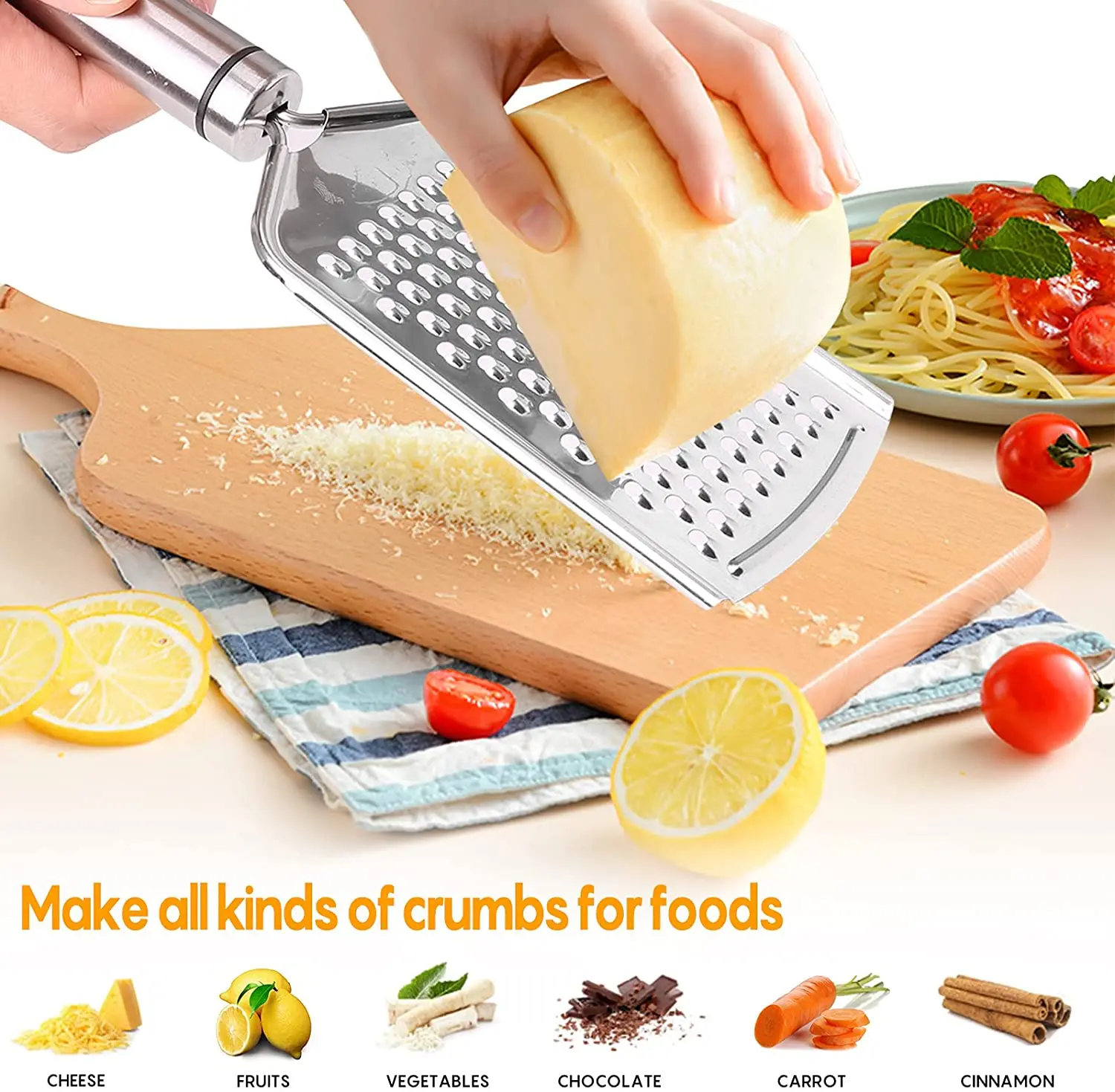 Stainless Steel Wire Cheese Cutting Board Wholesale Butter Block Cutter Manual Cheese Slicer
