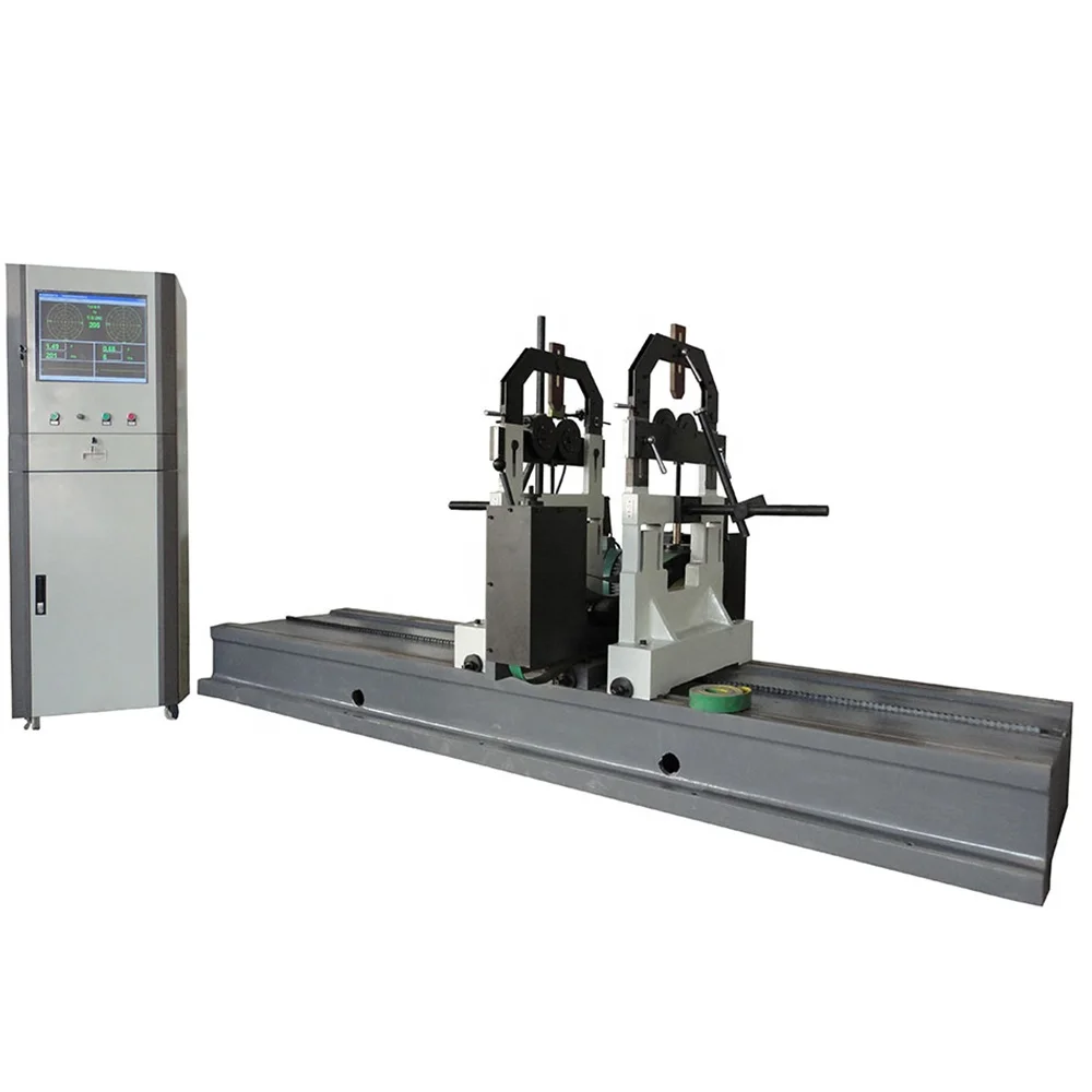 Single Double Three Axle Transmission Shaft Balancing Machine For Automobile And Industry Dynamic Testing