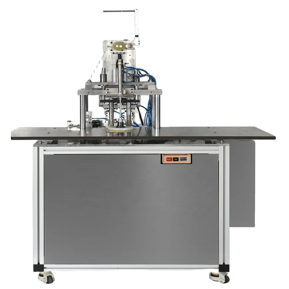 SEMI-AUTOMATIC N95/FLAT/3PLY MASK  EAR LOOP WELDING ONCE TWO POINT MACHINE