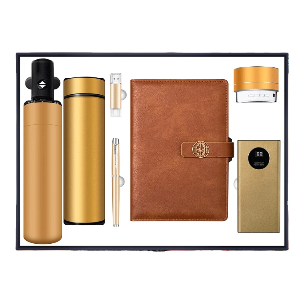 Diary And Pen Leather Notebook Vip Gift Set Ideas Promotional Bulk Personalized Gifts Products For Business