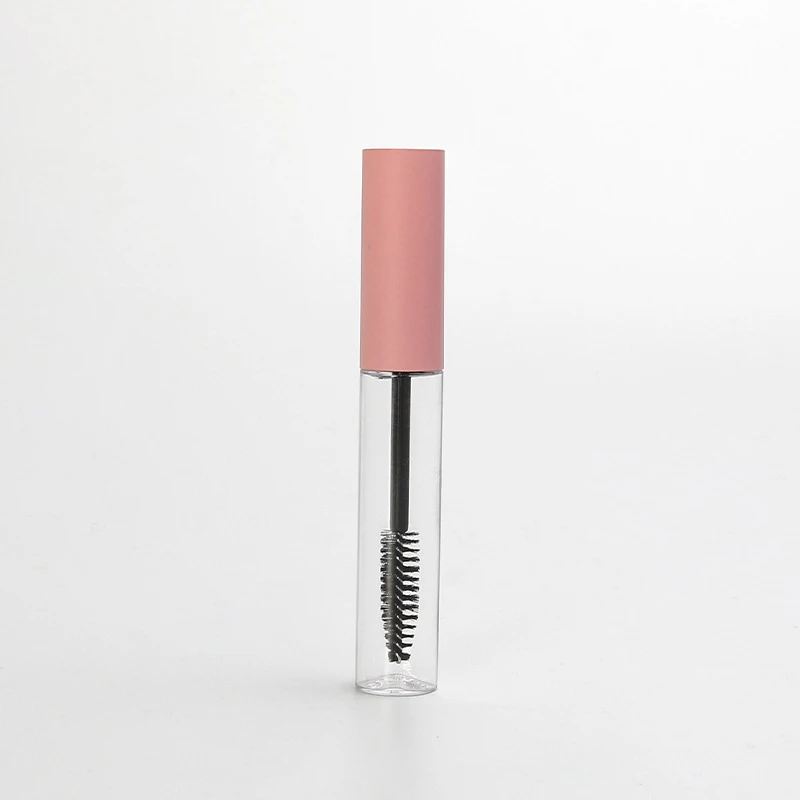 3ml cylinder rose gold eyeliner packaging empty clear eyelash serum tube lip gloss container bottle with wands brush