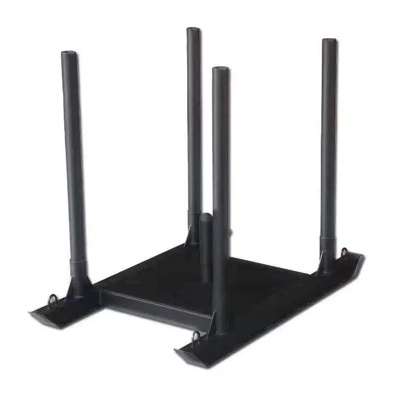 HKRK1820-1  Adjustable Weight Sled Trainer Fitness Equipment Gym Weight Plate Sled Wholesale Snow Sled