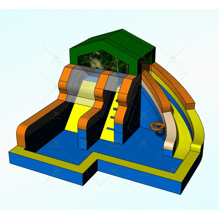 direct factory Wet dry bounce house inflatable bouncy castle water slide commercial for kids adults hot selling good price