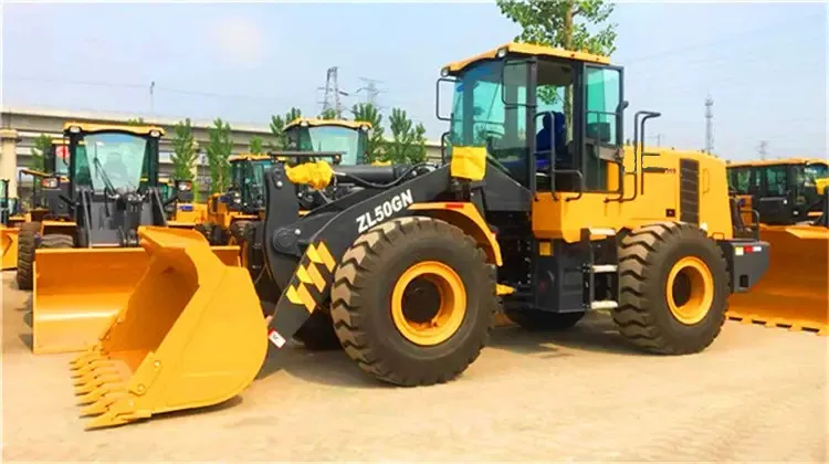 Zl50gn New 5ton Front Wheel Loader with 4x4 Wheel Drive High-capacity Loaders 5ton loader