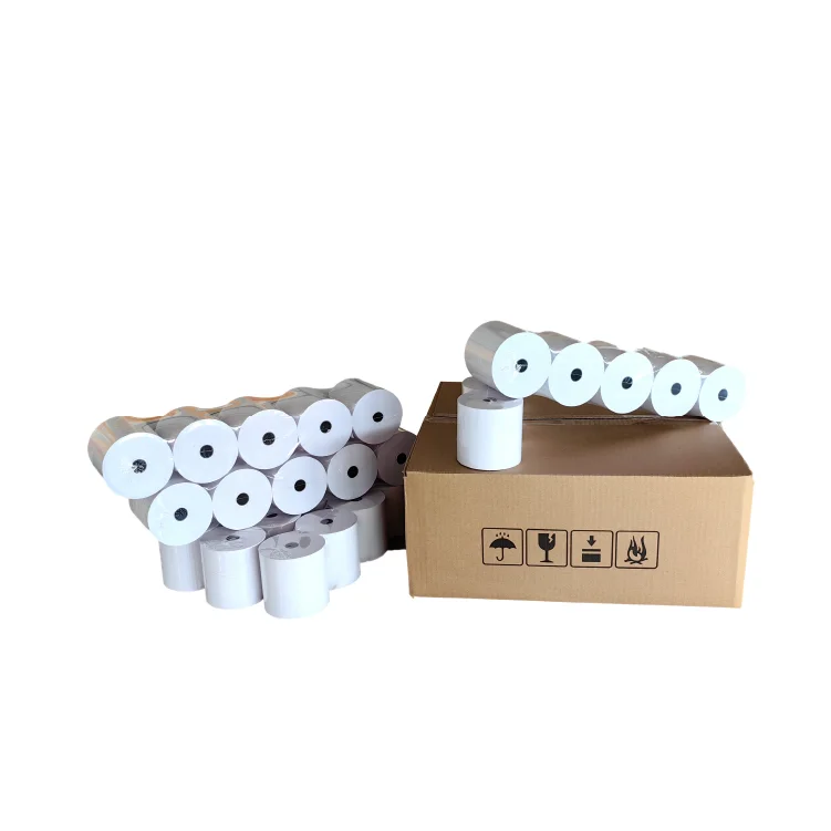 Manufacturer Wholesale Waterproof ATM POS Thermal Cash Register Paper Rolls 80*80mm