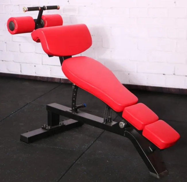 High quality customs fitness equipment gym adjustable abdominal bench  china crunch bench