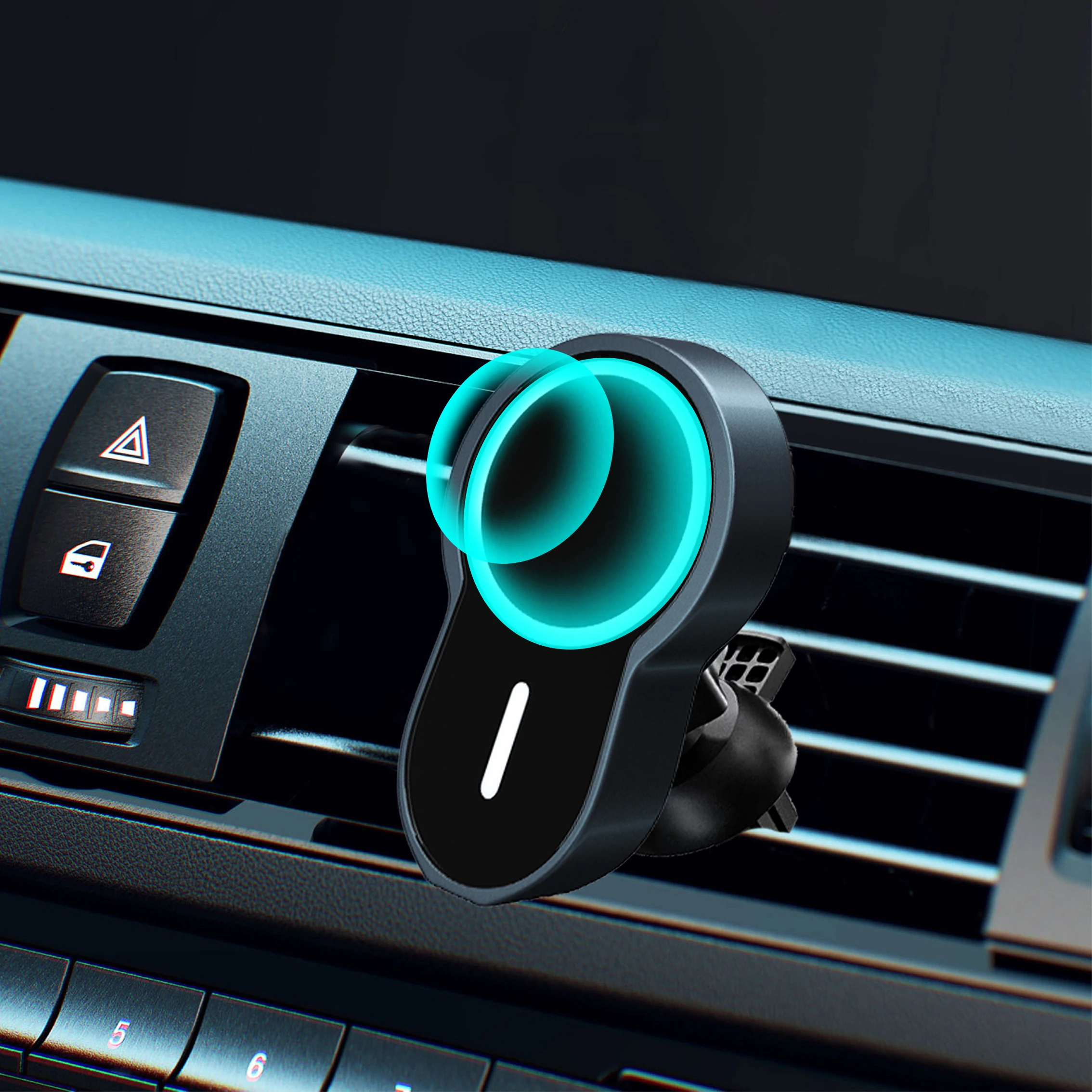 Shenzhen wireless charging X6 magnetic car handphone fast charger wireless charging for  iphone 12 13