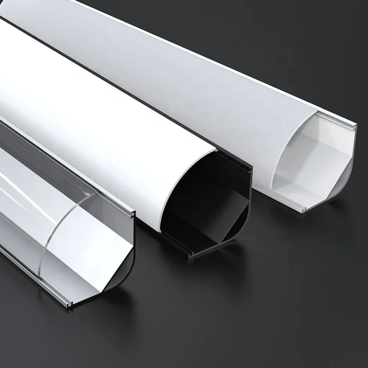 With Cover Lens 16Mm Wide 90 Degree Alu Channel Corner Led Aluminium Extrusion Profile//