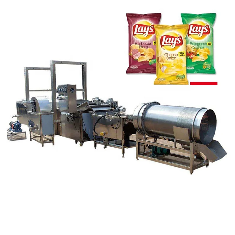 potato chips full automatic line small capacity with low price