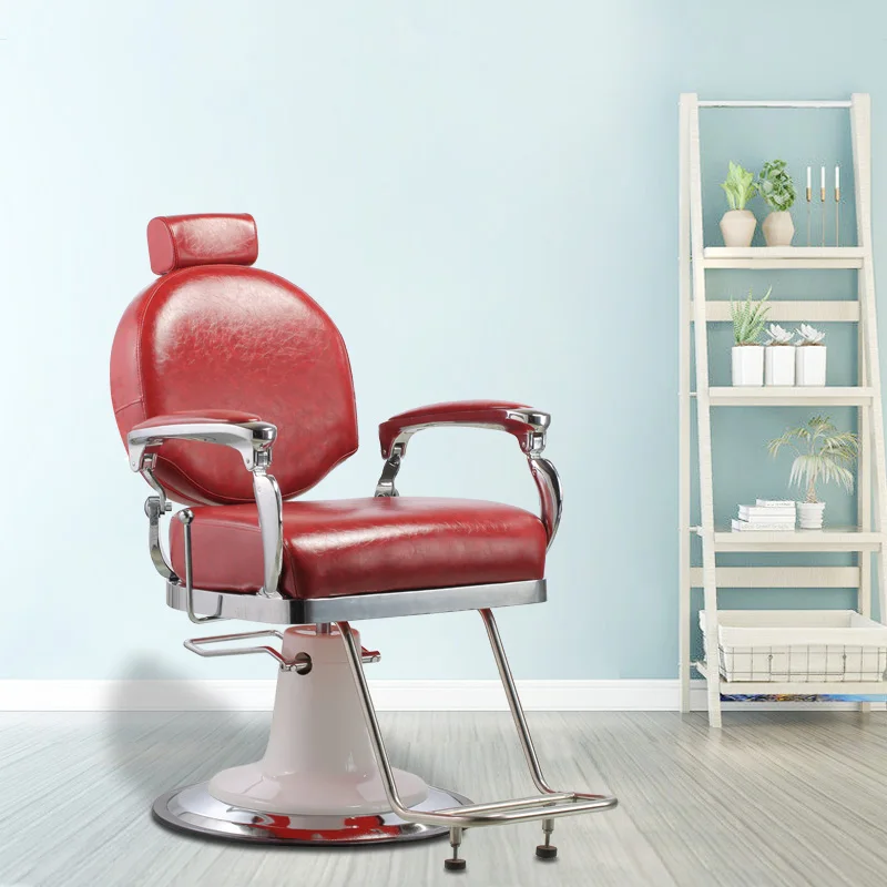 BEIMENG красный парикмахерский стиль Красота цветной стул современное запираемое оборудование для волос мебель роскошный Оптом Стул