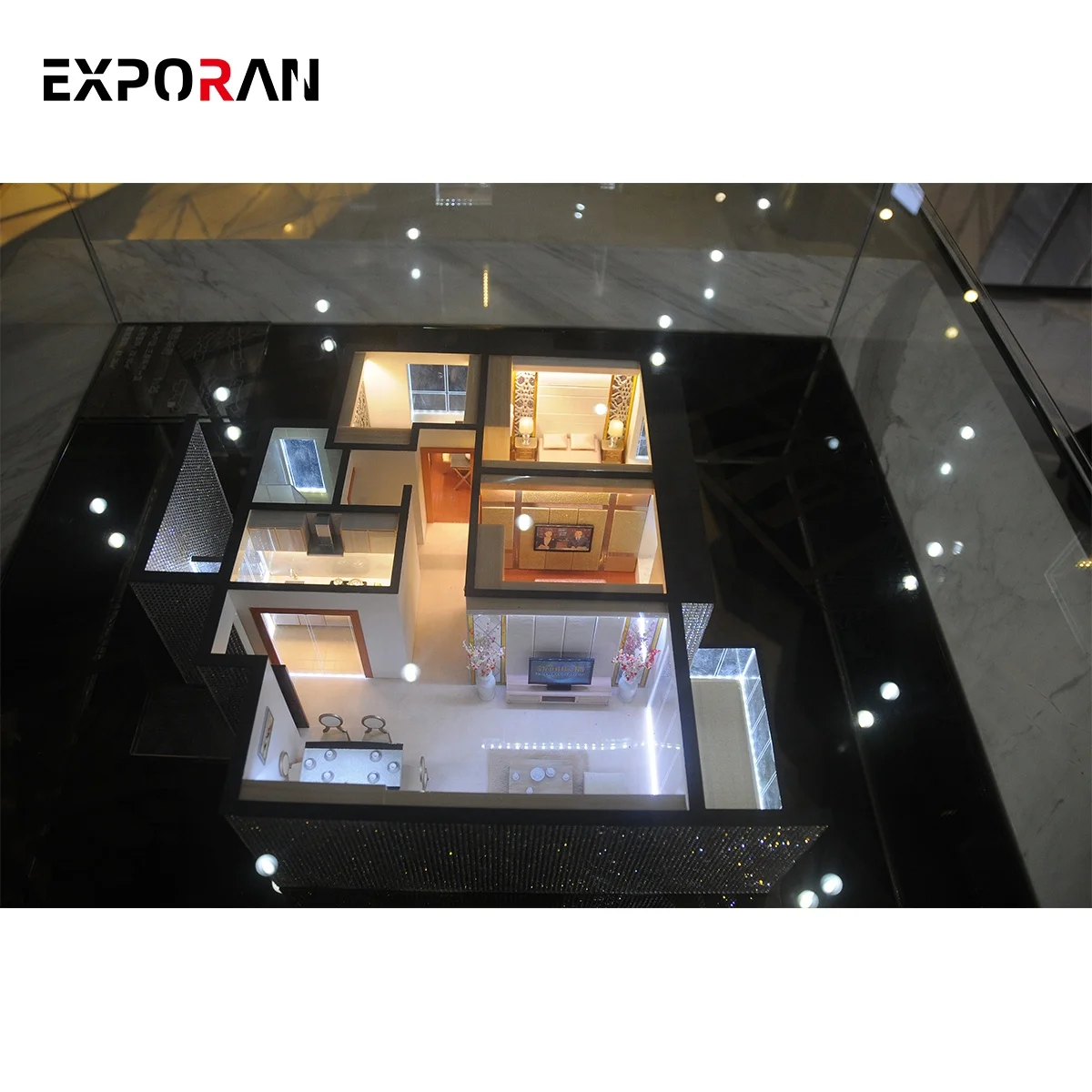 Модель здания в масштабе Хо, миниатюрная мебель, Индивидуальная модель, миниатюрная модель дизайна мебели