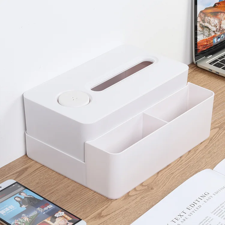 Insha on PP white sundries Storage box for