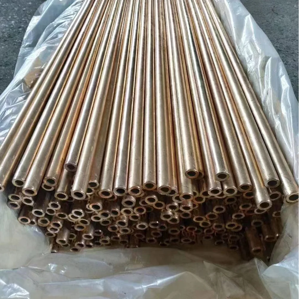 Hot Sale C37700 Admiralty Brass Tube Pipe C23000 6mm Non-ferrous Metal Yellow Brass Water Pipe