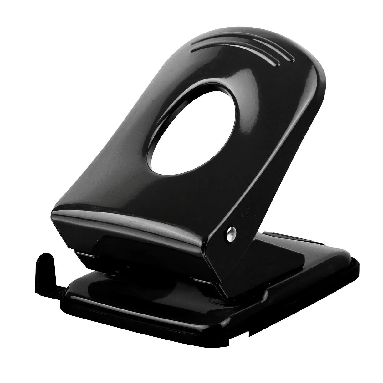 2 Hole Punch Manual Paper Puncher Metal Office Desktop 40 Sheets