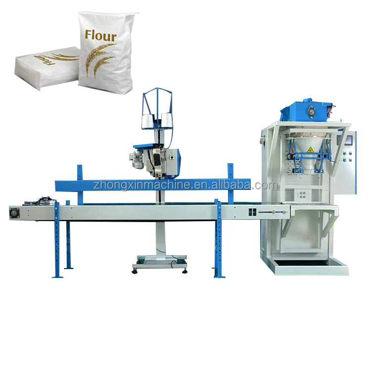 China Factory Cheap Price Wheat Flour Powder Weighing And Filling Packing Machine