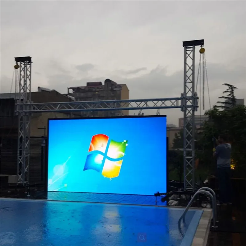 Outdoor stage rental led display screen 500x1000mm video wall panels