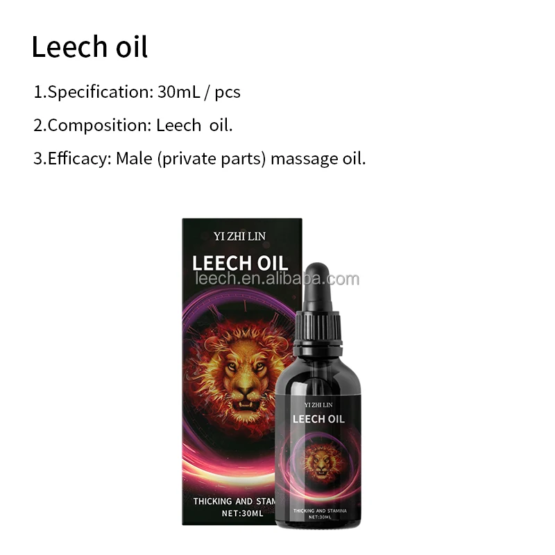 Original Wholesale Rock Lumericina Oil Help Male Potency Increase Growth Oil For Leech Essential LUMBRICINA Oil For Adult Men