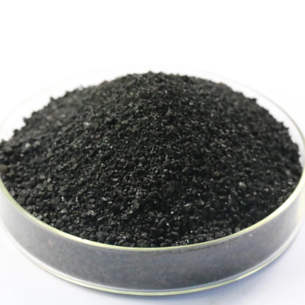Potassium Humate Shiny Flake 98% Wholesale Agricultural Grade Organic Fertilizer