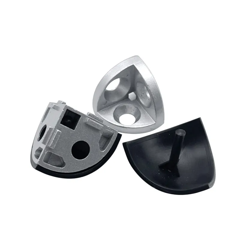 European Standard 2020 3030 4040 T slot aluminum extrusion profile frame 3 way fixed corner piece bracket