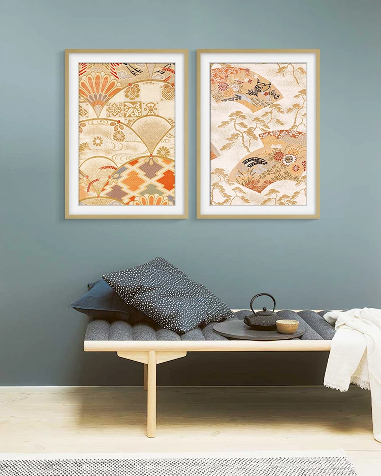 traditional Chinese painting masterpiece reproduction canvas prints art Zhu Da masterpiece Fish home decor picture posters