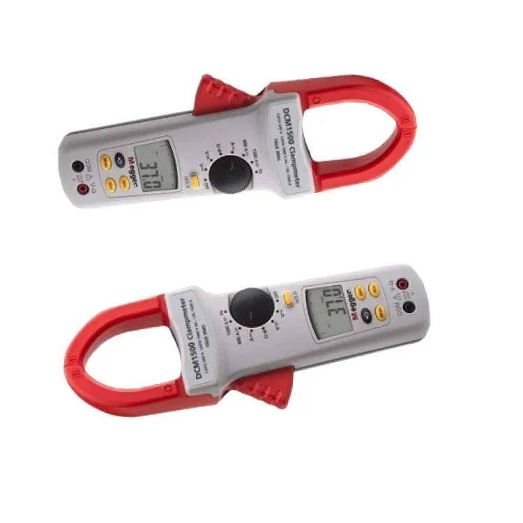 Megger DCM1500 /1500 A DC and AC current up to 1500 A TRMS clamp meter Handheld power testing instrument