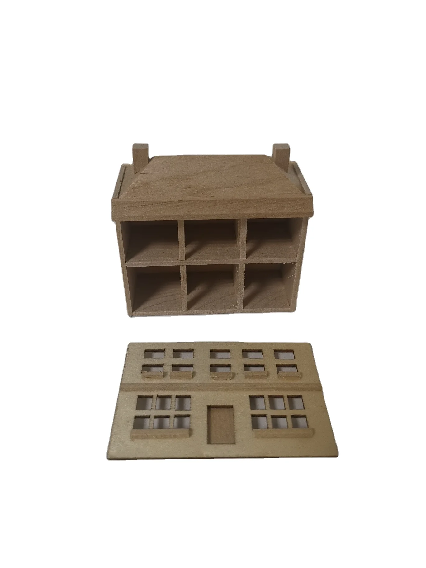 1/12  Custom Handmade Wooden Toys  Unpainted Dollhouse Miniature  For Toys