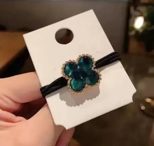 2021 fashion hair rope elastic crystal all design ponytail rope tie Rhinestones pearl ring pretty lovely quality rubber band