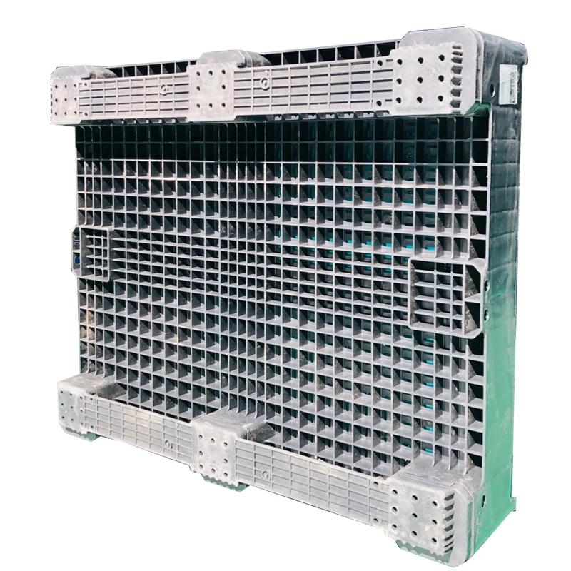 Factory Sales Foldable plastic pallet box Heavy Duty Fruit  vegetable Use Stackable Foldable  Heavy shipping container