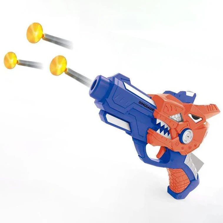 Modern Newest Gun Toys Model Cartoon Dinosaur Pistol Soft Bullet Guns Toy Air Soft Military Foam Dart Gun For Child Toy Set