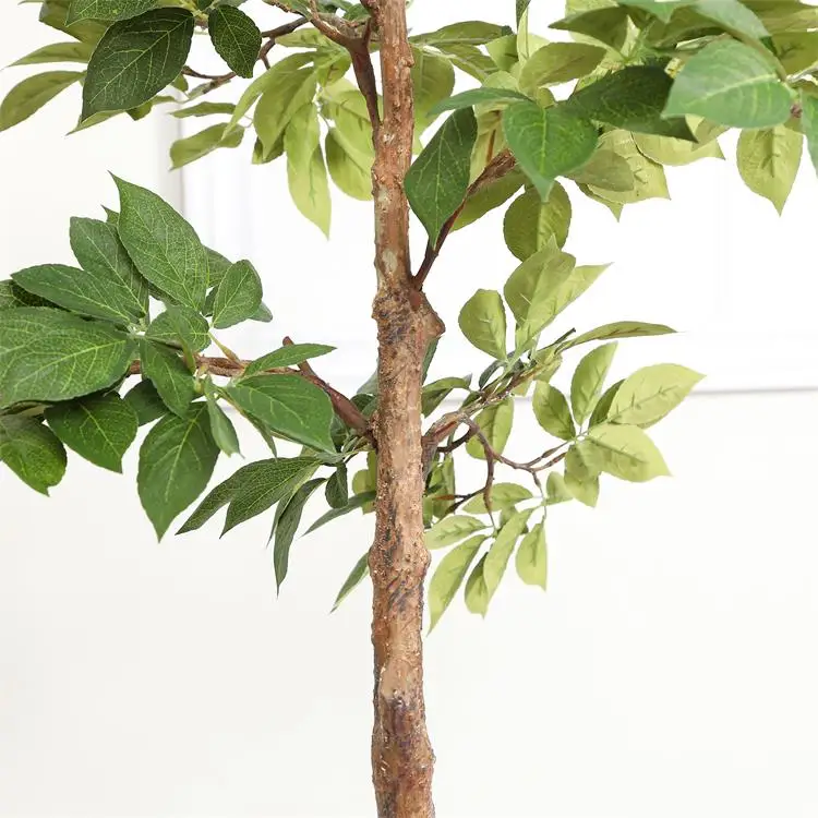 New design artificial leaves plants artificial plastic bonsai trees sale for indoor decoration