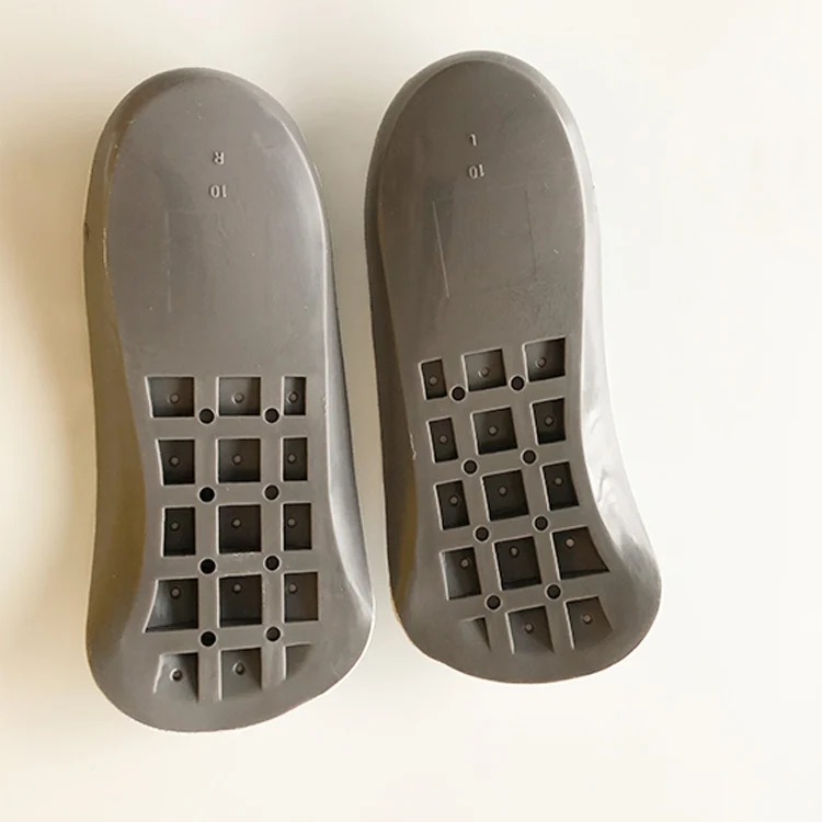  Plastic 3/4 arch support orthotic insoles detox foot pad cushion insole massaging