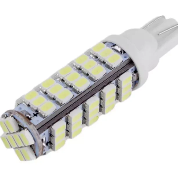 Сверхъяркая 360LM 6,8 W T10 68LED 1206 68 SMD Светодиодная Автомобильная 68smd 3020 W5W 194 927 168 W5W боковая лампа с клиновидным цоколем, габаритная лампа, номерной знак l