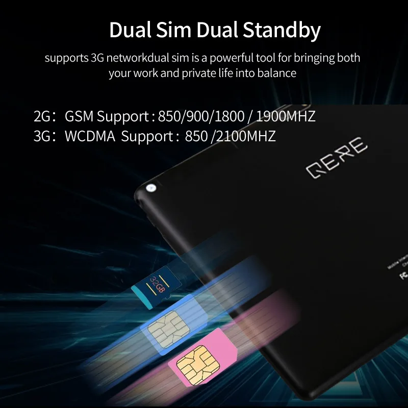 Tablet Android 9.0 2G+32G Quad Core 10.1 Inch 1280*800 Wifi Tablets Pc Android Tablet