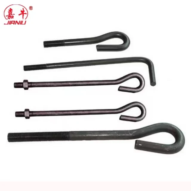 Foundation Bolt Anchor Carbon Steel J L 9 Type Anchor Bolt
