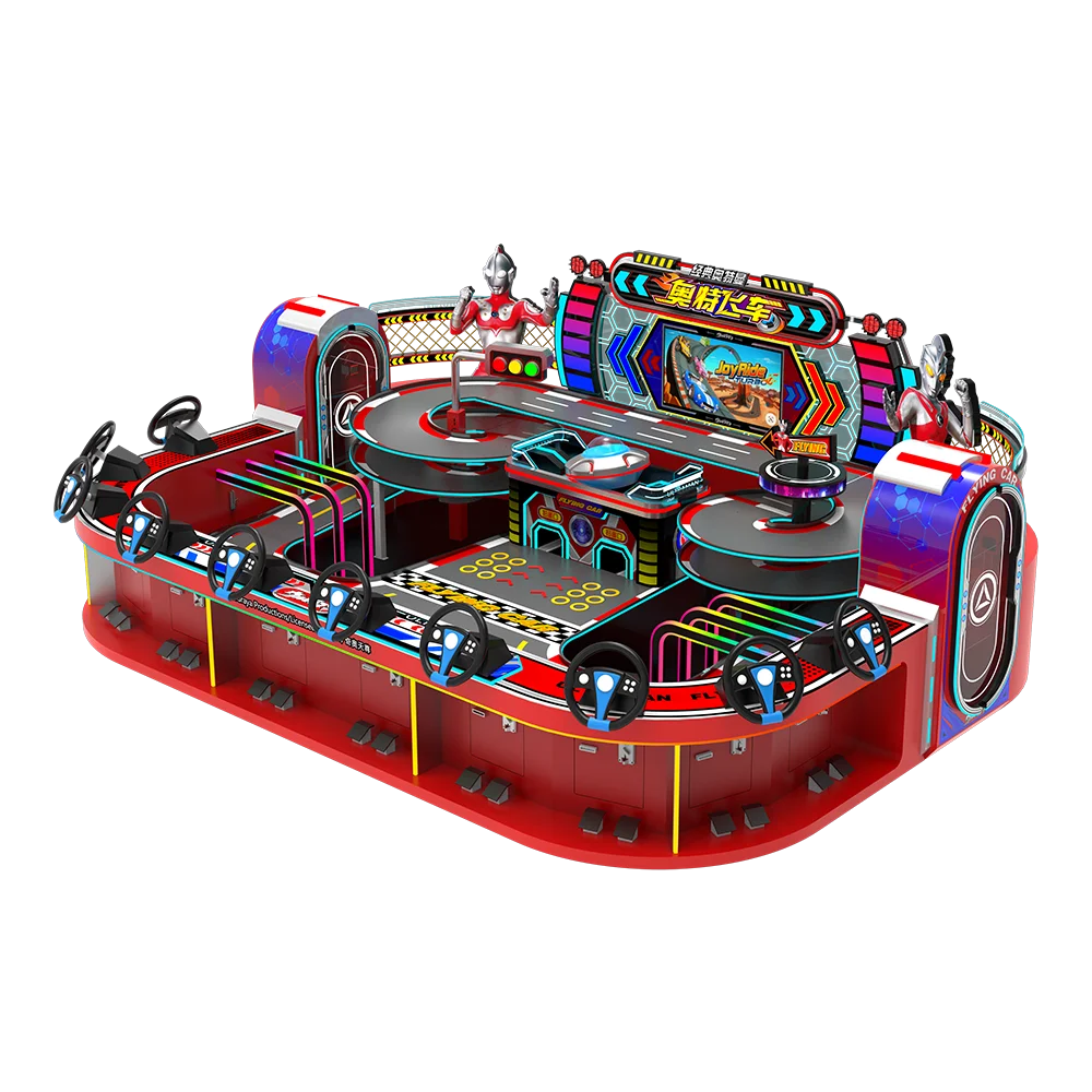 ULTRAMAN Plastic Racing Car Slot Toys Diy Rail Way Car Track With Teeterboard Toy Electric For Kids Boys Children