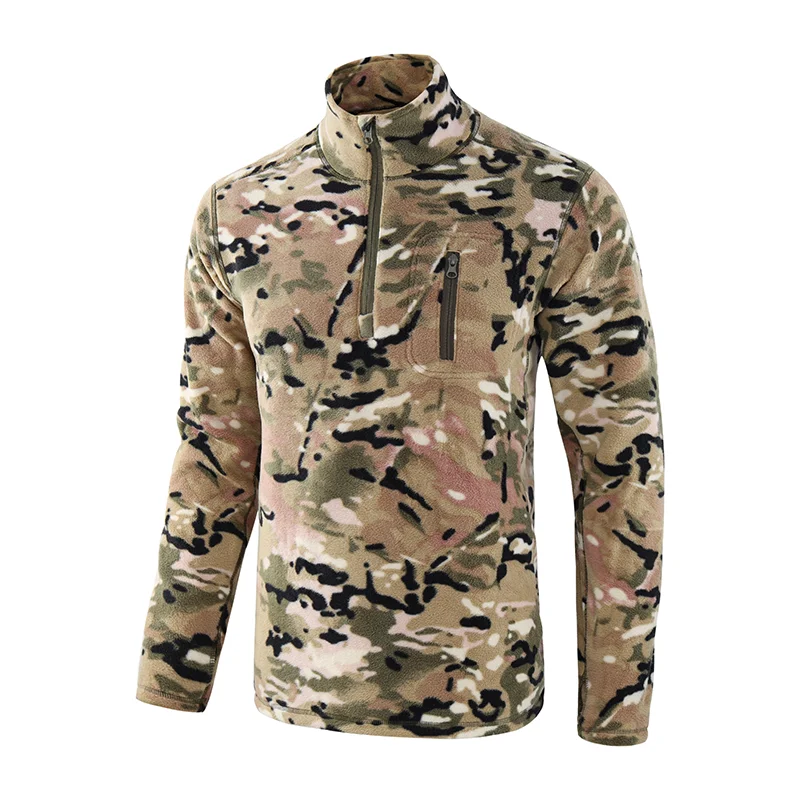 Winter Hot Various Styles High-quality Loose Coat Military Keep Warm Customization Fleece Clothing